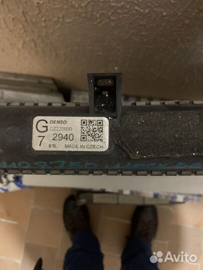 Радиатор охлаждения Suzuki splash