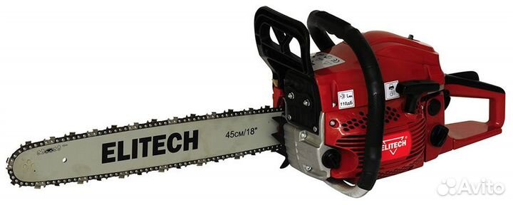 Бензопила Elitech бп 45/18 181836