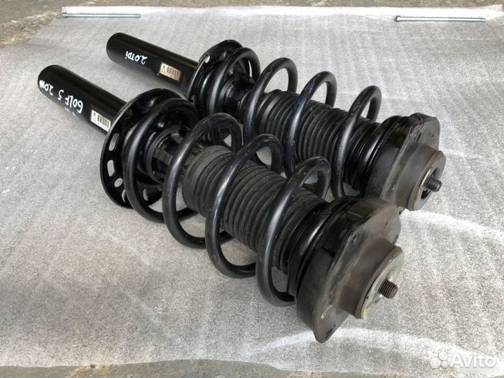 Стойки амортизаторы пружины Volkswagen Golf 5 2.0