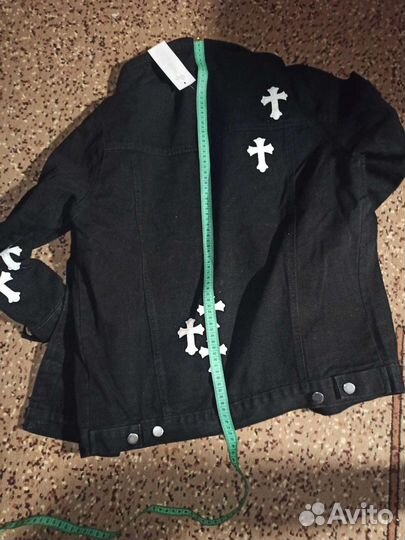 Джинсовка Chrome hearts