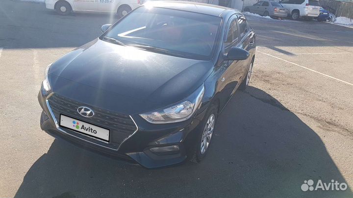 Hyundai Solaris 1.4 МТ, 2018, 73 000 км