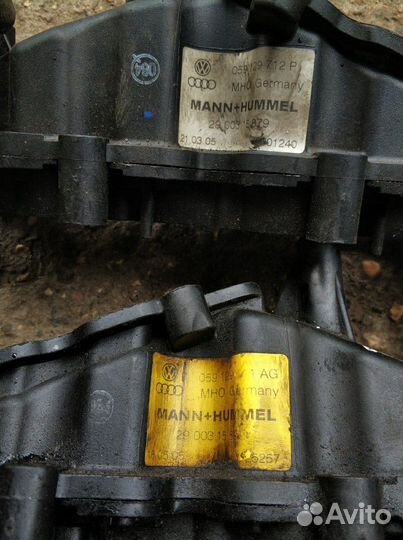 Коллектор вихревые заслонки 3.0 VW Туарег Ауди Q7