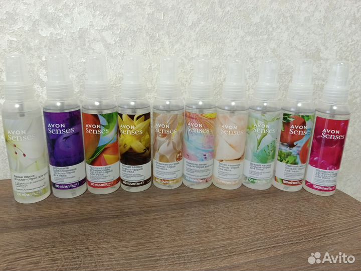 Гель и спрей для тела Avon
