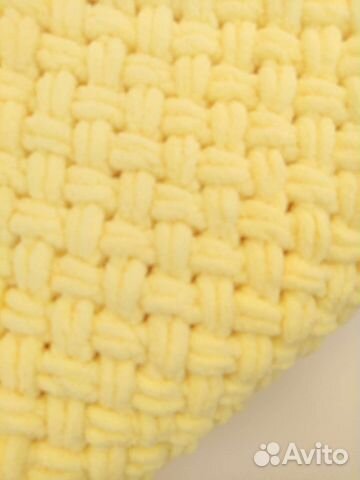 Плед из пряжи Alize puffy (ализе пуффи)