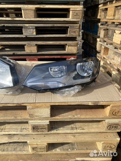 Фары на touareg нф