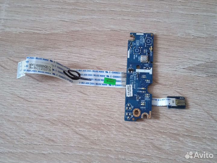 Плата кнопки включения Acer 5552G