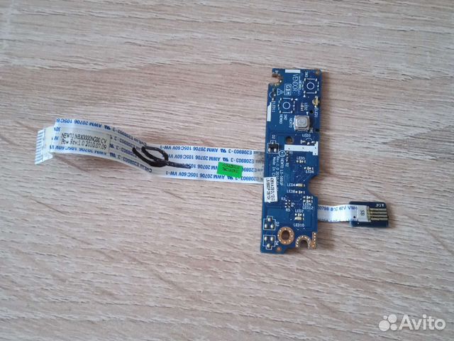 Плата кнопки включения Acer 5552G