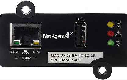 Модуль Powercom DA807 1-port Internal NetAgent USB