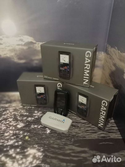 Эхолот garmin striker vivid 4cv+GT20