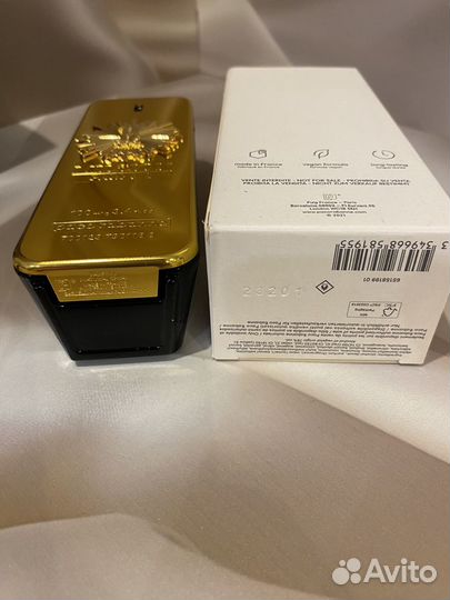 Paco rabanne 1 Million Parfum, Парфюмерная вода