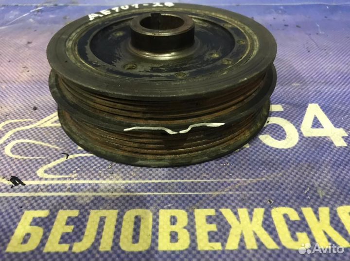 Шкив коленвала toyota ceres AE101, AE100 4A-FE, 5A