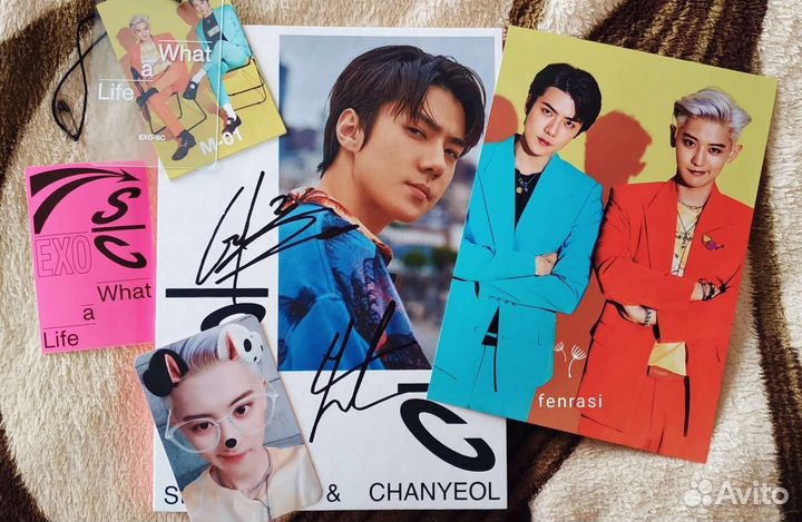 Альбом с автографом EXO-SC 