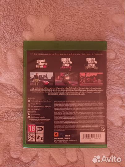GTA The trilogy - The Definitive Edition XboxOne