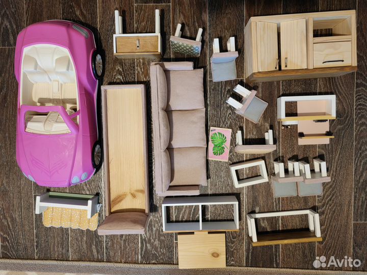 Мебель для барби