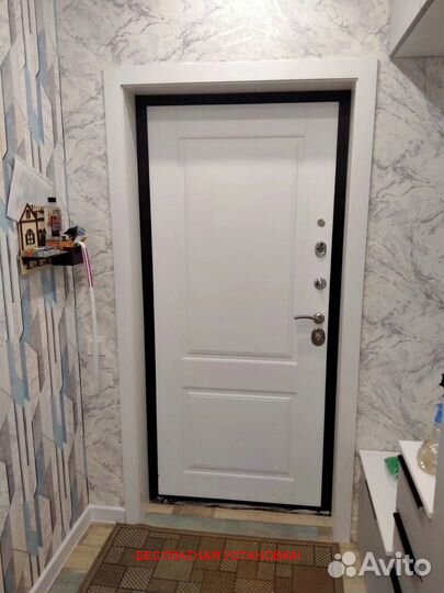 Входная дверь с качественной установкой