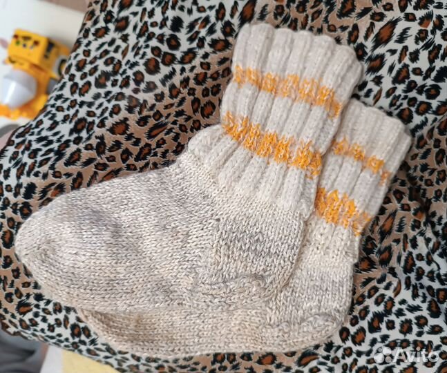 Шерстяные носки детские