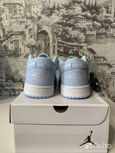 Nike Air Jordan 1 Low White Ice Blue (W)