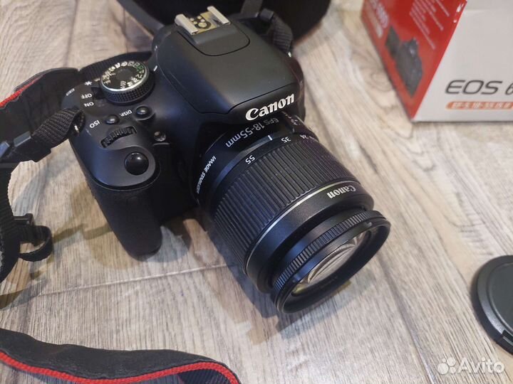 Зеркальный фотоаппарат canon 600d