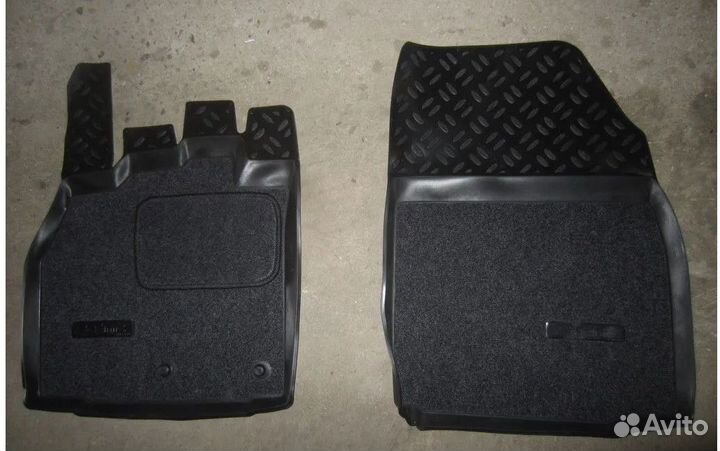 Коврики 3D LUX в салон Renault Scenic 3 2009-2015