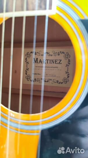 Акустическая гитара Martinez
