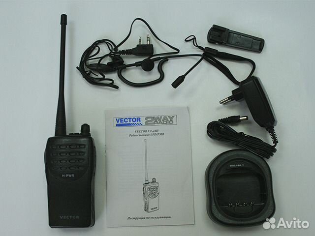 Рация Vector VT-44 H#V