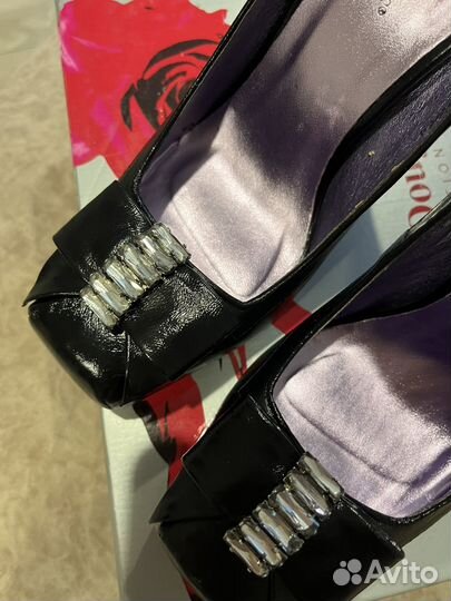 Кожаные туфли 38 размер