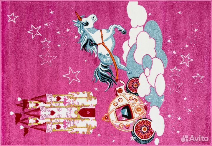 Ковер Crystal Merinos 2701-Pink (80*150 см)