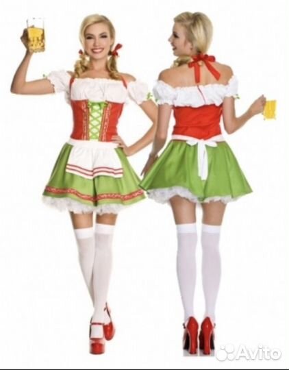 Карнавальный костюм «Официантка» взрослый женский