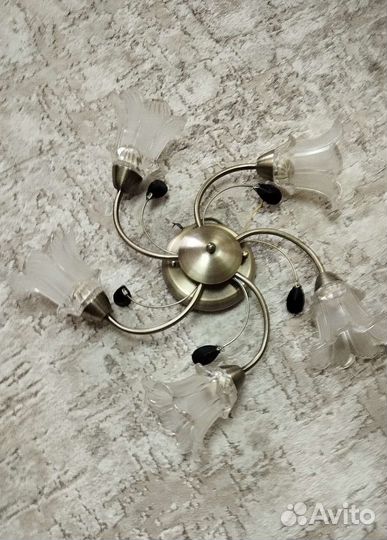 Люстра потолочная бу