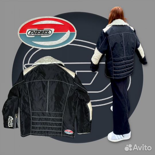 Куртка Diesel Motorcycle Jacket оригинал винтаж