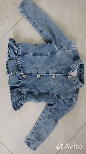 Джинсовые ветровки для девочек