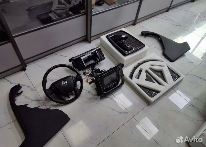 Комплект рестайлинга салона Nissan Patrol Y62