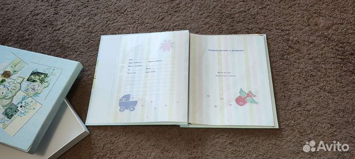 Альбом для детских фотографий мой первый альбом