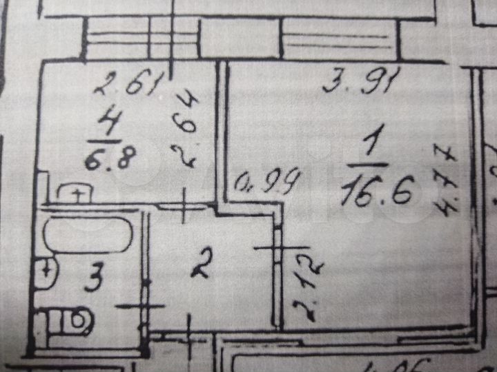 1-к. квартира, 30,4 м², 2/9 эт.