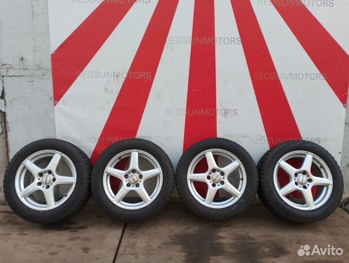 Колеса литые Audi 5x112 R16 7J шины 205 55 липучка