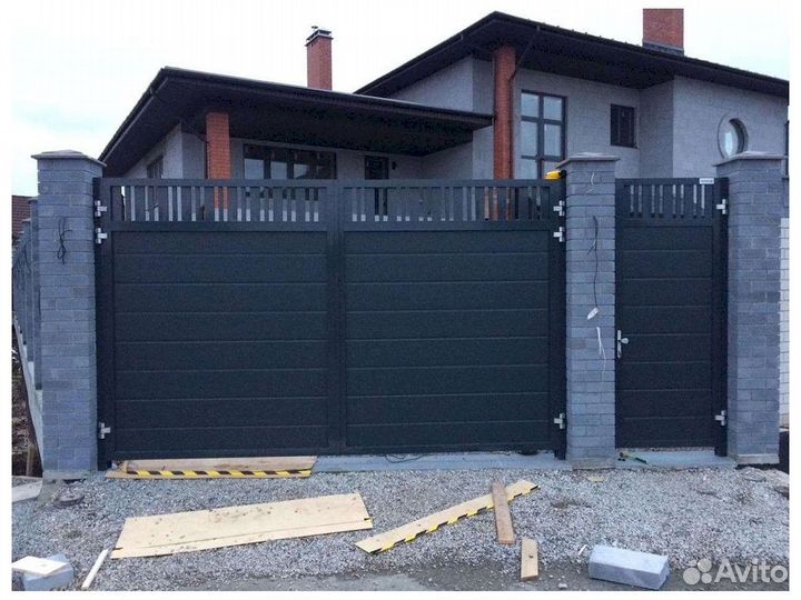 Распашные ворота доорхан