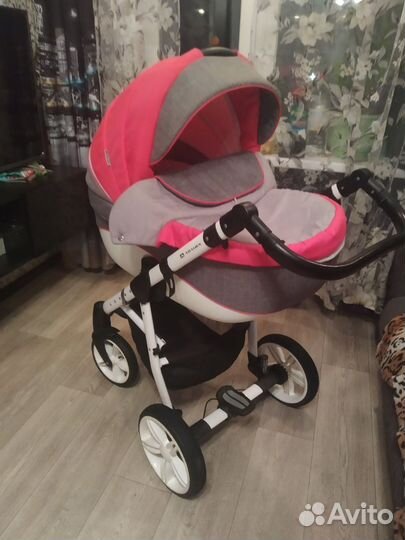 Коляска adamex 3 в 1 бу