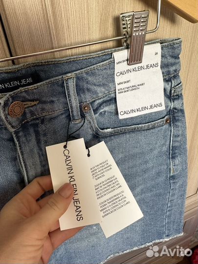 Юбка джинсовая Calvin Klein Jeans 28