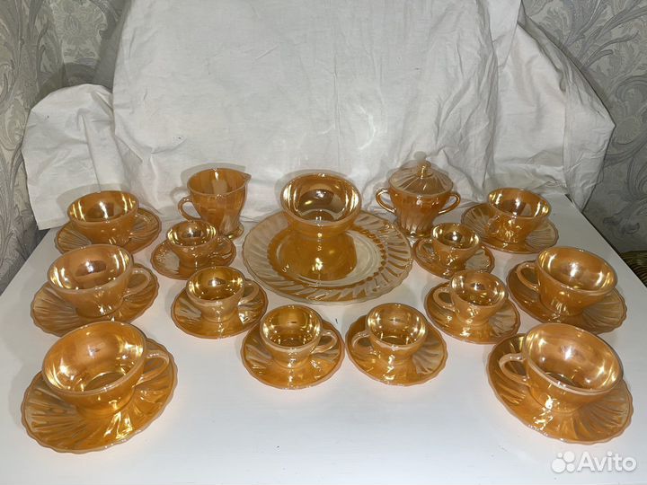 Кофейный/чайный сервиз Anchor Hocking Fire King