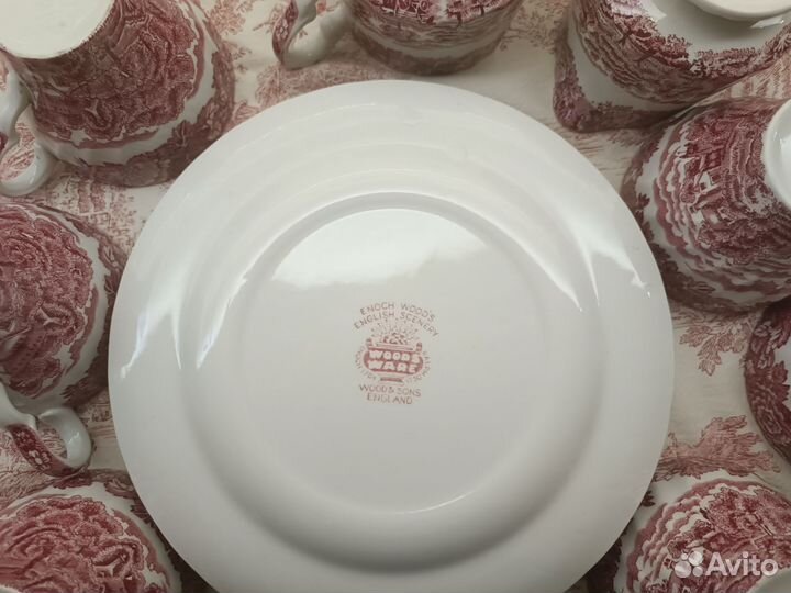 Чайный сервиз фарфор Woods Ware England