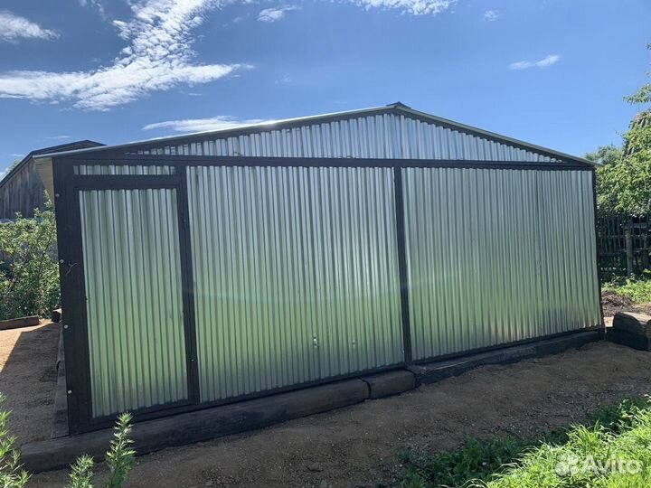 Гараж металлический