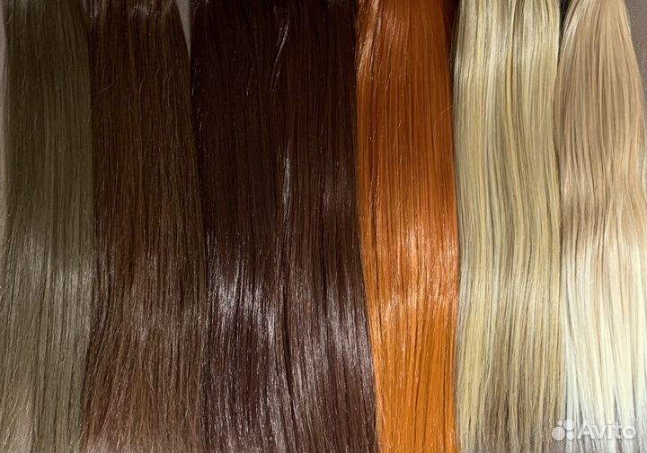 Волосы для наращивания - термоволокно, канекалон