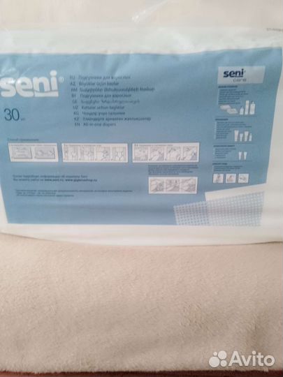 Памперсы для взрослых seni 3