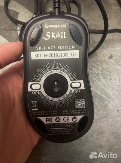 Игровая мышь G wolves skoll sakura limited edition
