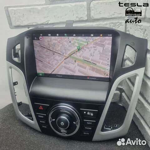Магнитола на Ford Focus 3 9дюймов android 10