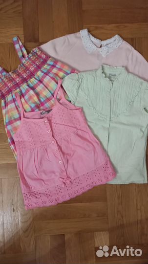 Летние блузки 8 лет
