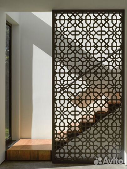 Ширма перегородка резная