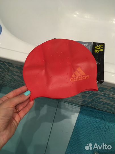 Шапочка для плавания adidas