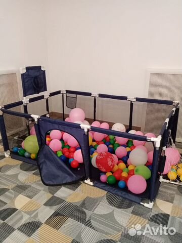 Детский сухой бассейн с шариками