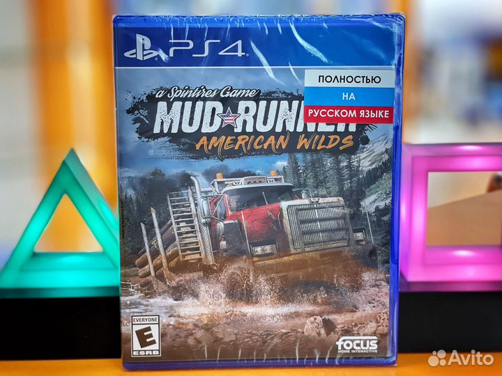 PS4 Игра Mudrunner American Wilds (рус суб)